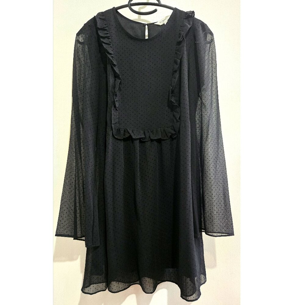 BCBGeneration Women's Ruffle Mini Dress - size XXS